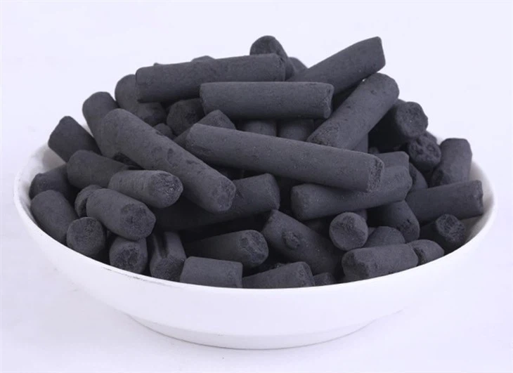 China 4mm Air Purifying Activated Carbon Pellets Coal Based Golumnar Activated Carbon For Air Purification