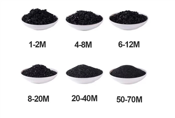 Gold Recovery 6x12 Mesh Size Acid Wash Granular Coconut Shell Activated Carbon Manufacturer