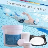 מכירה חמה בריכת שחייה כימיקלים Trichloroisocyanuric Acid TCCA 90 Tablet Chlorine Tablet